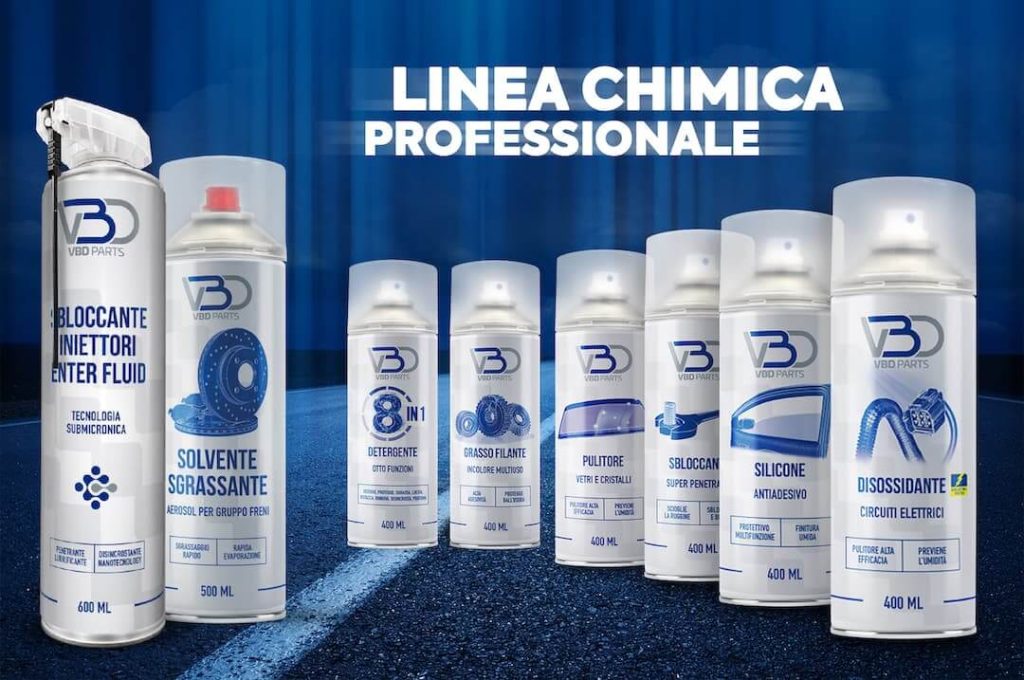 Linea chimica professionale VBD Parts