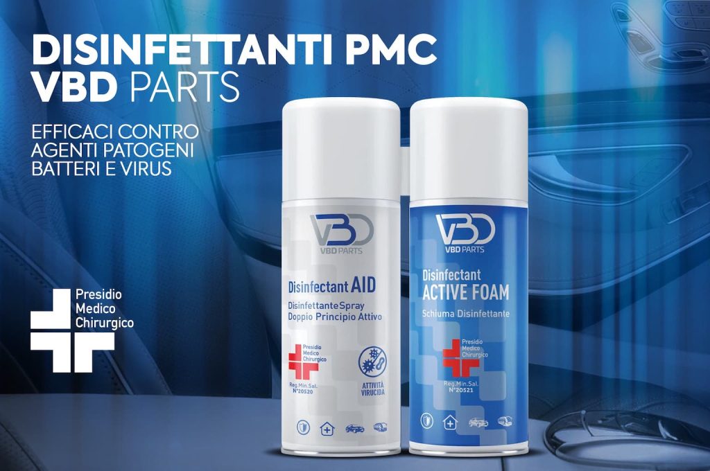 Disinfettanti per auto VBD Parts